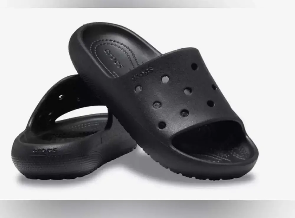 Crocs Classic Slide K Unisex Sandals Size J5 NWT